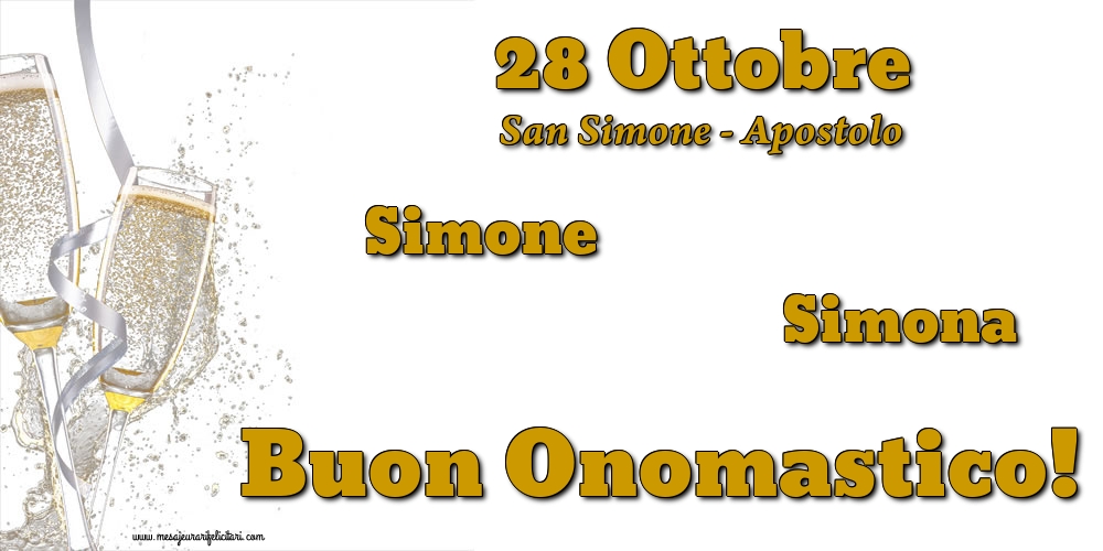 28 Ottobre - San Simone - Apostolo