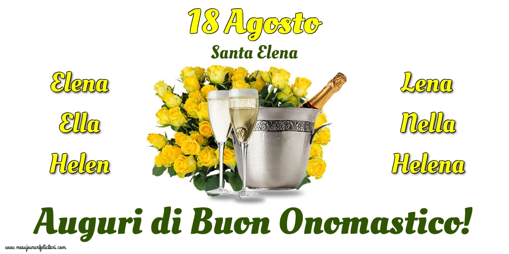 18 Agosto - Santa Elena