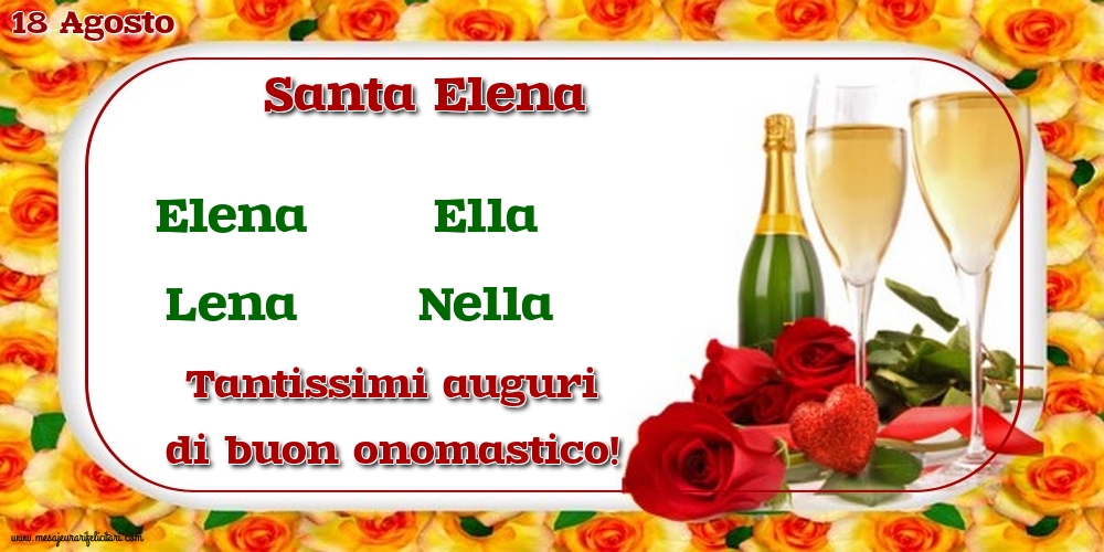 18 Agosto - Santa Elena