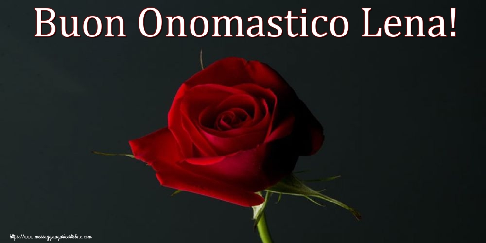 Buon Onomastico Lena!