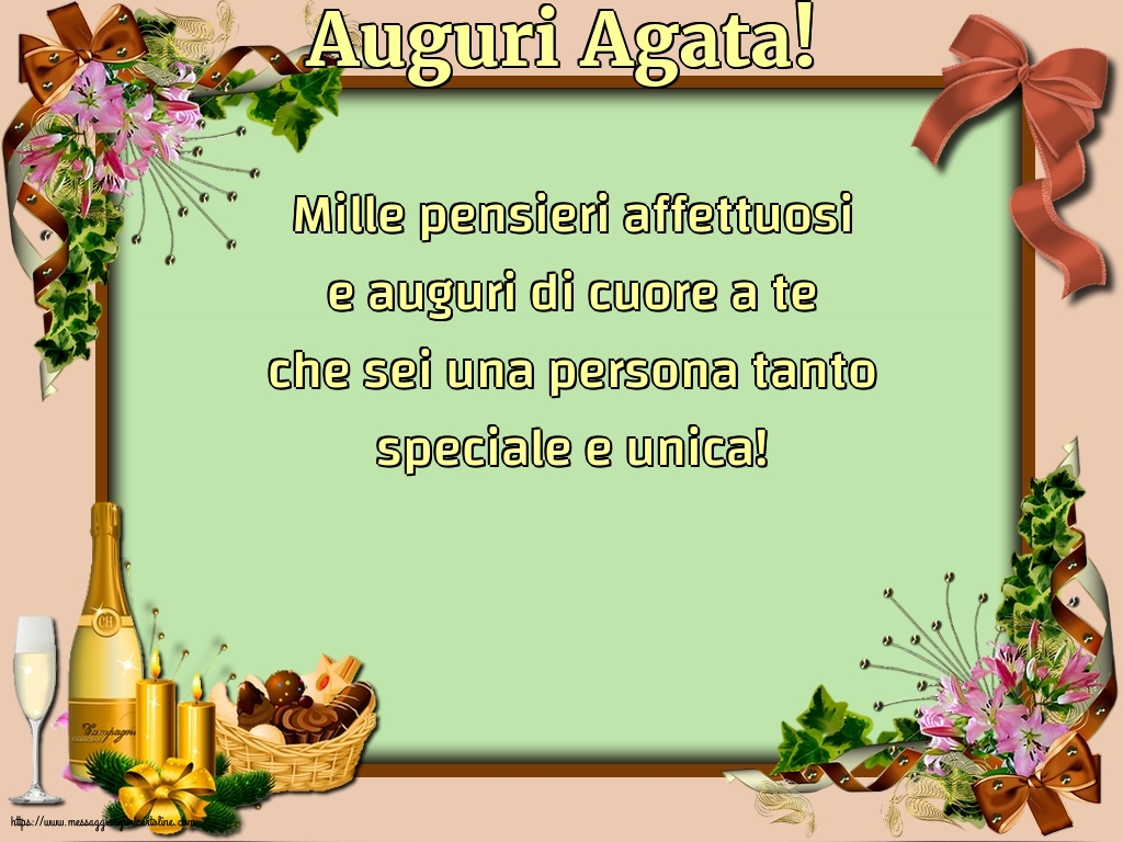 Auguri Agata!