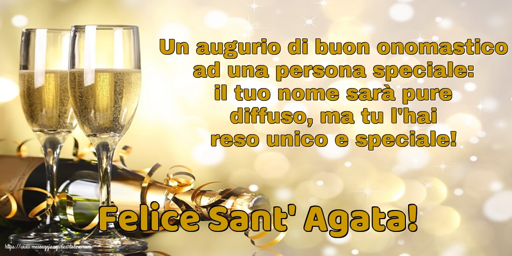 Sant' Agata Felice Sant' Agata!