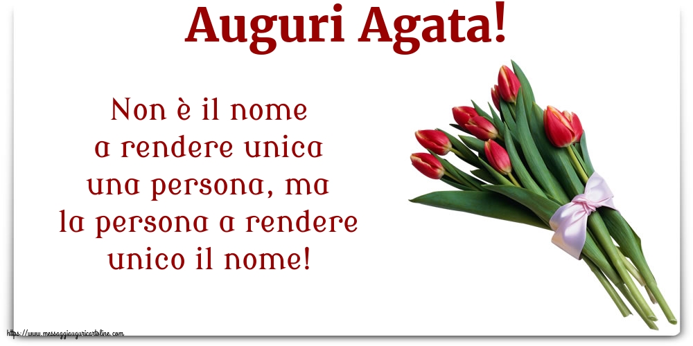 Sant' Agata Auguri Agata!
