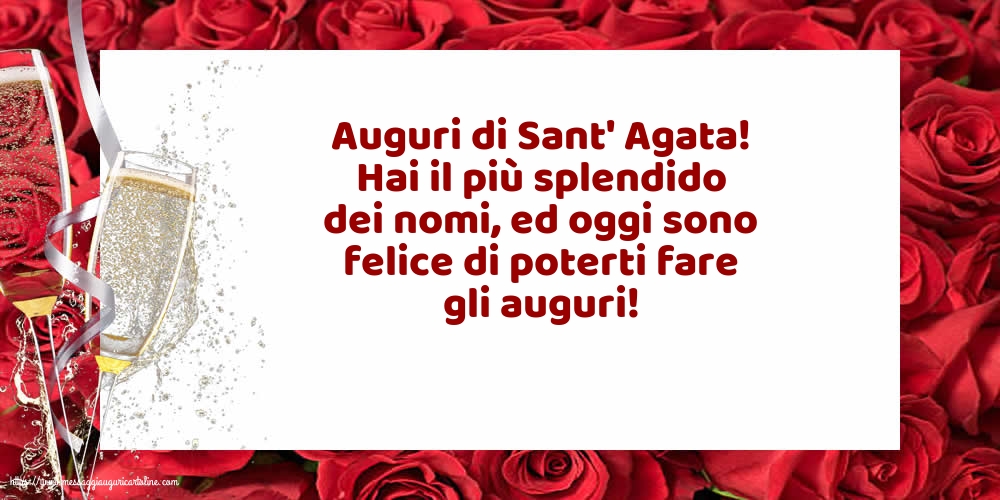 Sant' Agata Auguri di Sant' Agata!