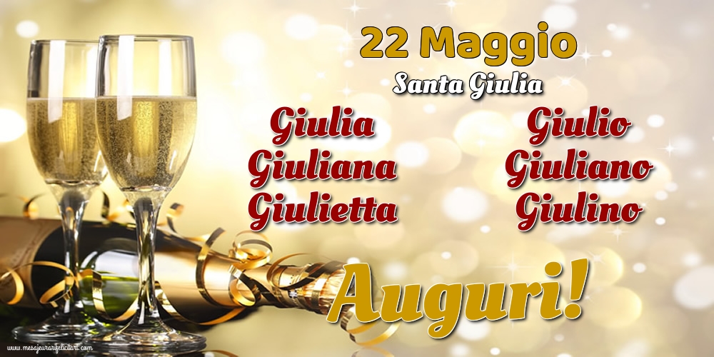 Santa Giulia 22 Maggio - Santa Giulia