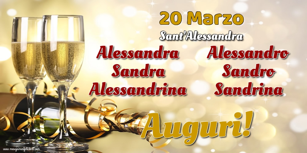 Sant'Alessandra 20 Marzo - Sant'Alessandra