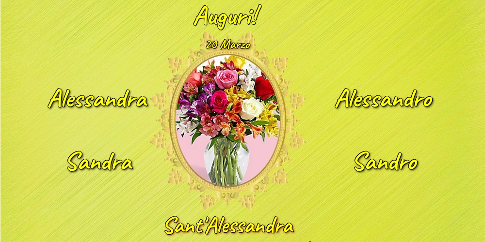 Sant'Alessandra 20 Marzo - Sant'Alessandra