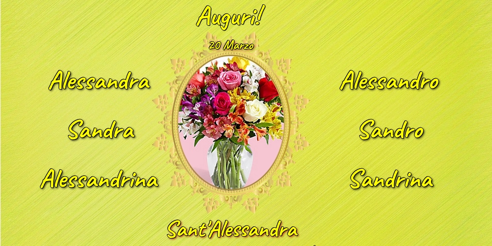 Sant'Alessandra 20 Marzo - Sant'Alessandra