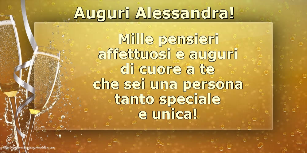 Sant'Alessandra Auguri Alessandra!