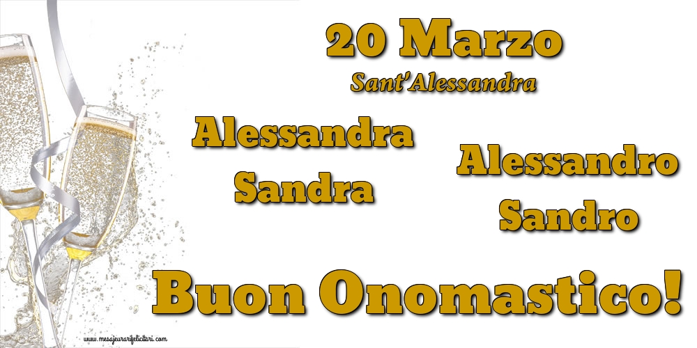 Sant'Alessandra 20 Marzo - Sant'Alessandra