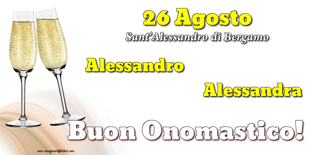 Sant'Alessandro 26 Agosto - Sant'Alessandro di Bergamo