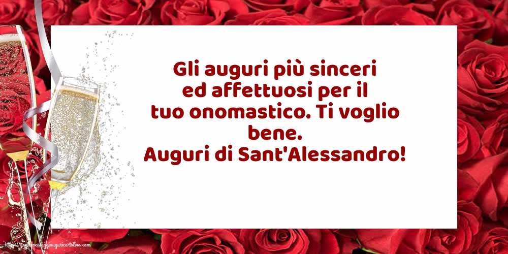 Auguri di Sant'Alessandro!