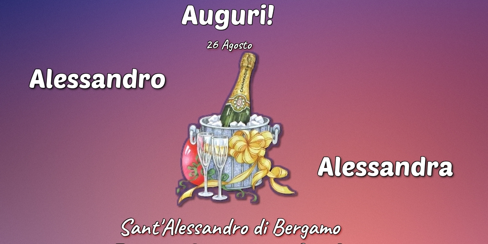 26 Agosto - Sant'Alessandro di Bergamo
