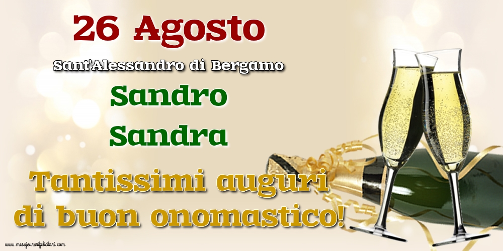 Sant'Alessandro 26 Agosto - Sant'Alessandro di Bergamo