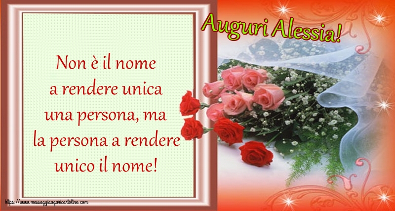 Auguri Alessia!