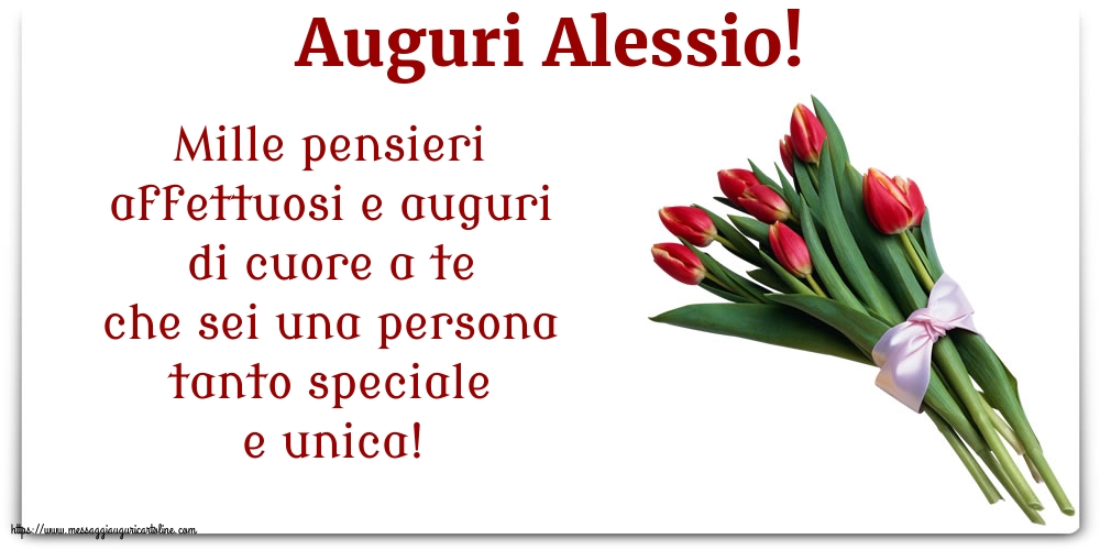 Auguri Alessio!