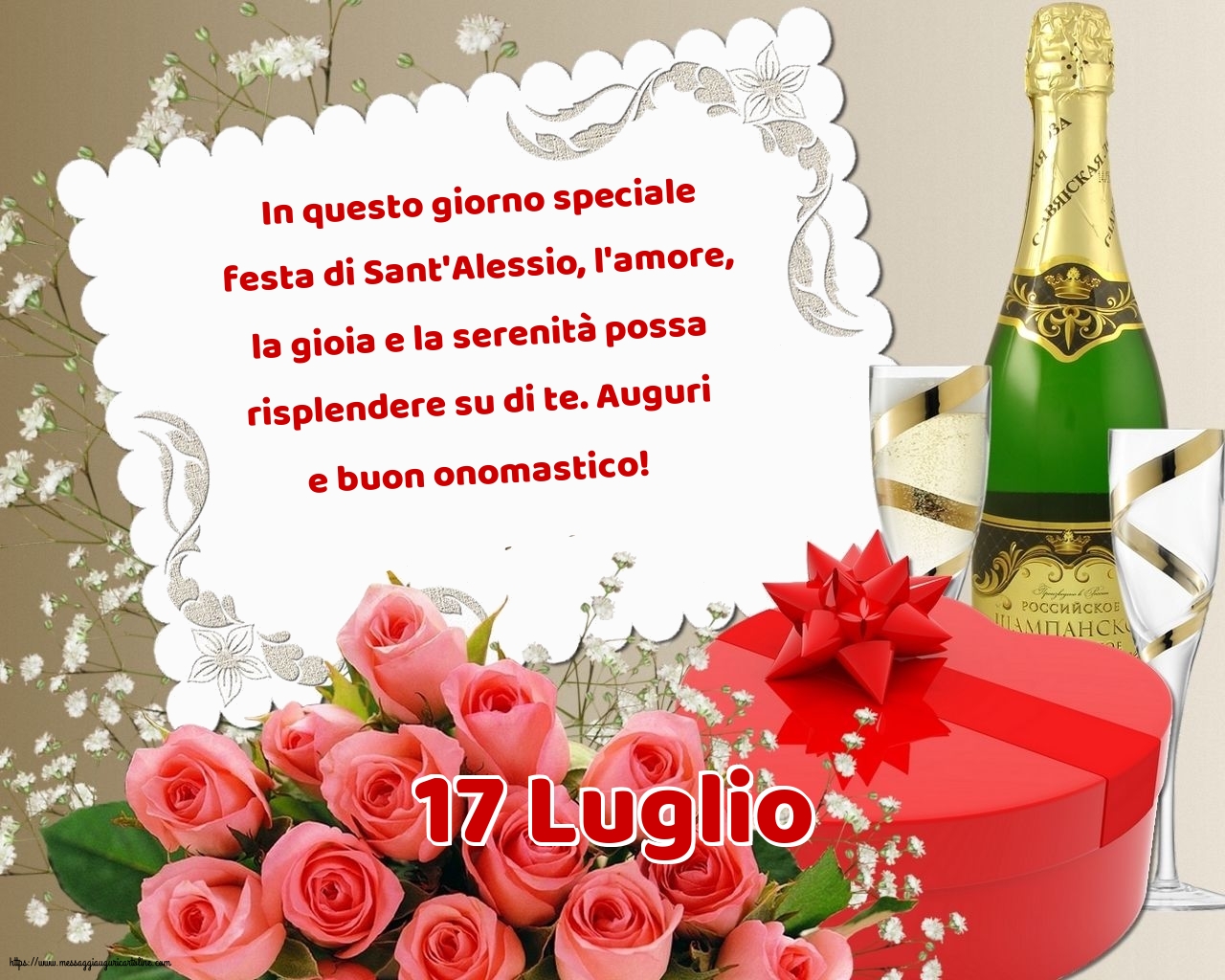 17 Luglio - 17 Luglio Auguri e buon onomastico!