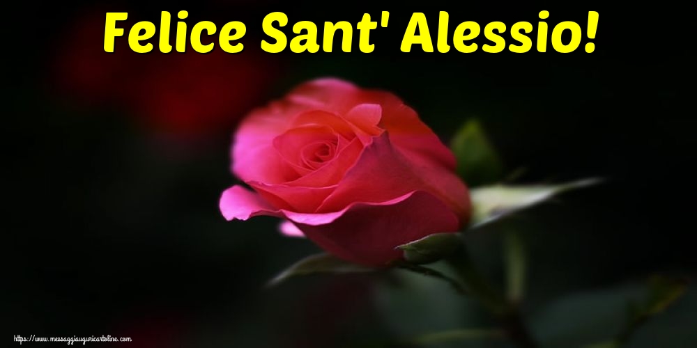 Felice Sant' Alessio!
