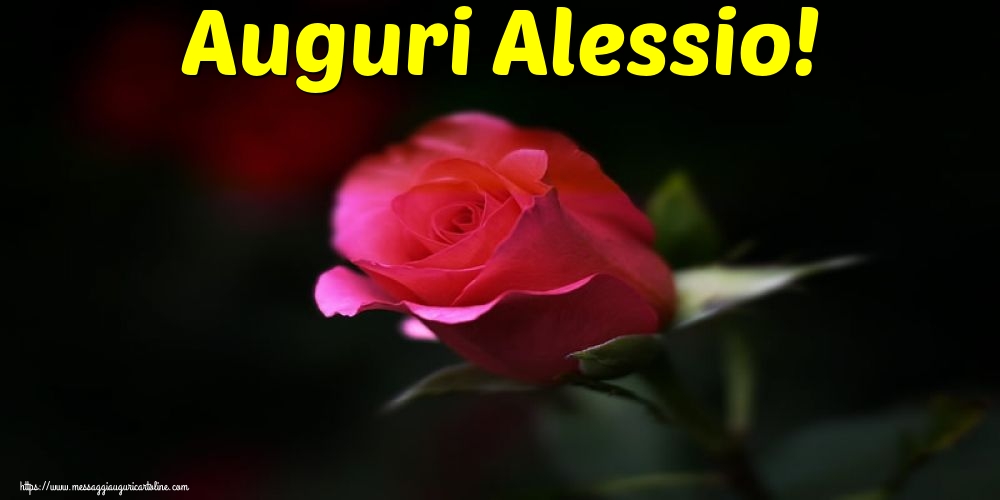 Auguri Alessio!