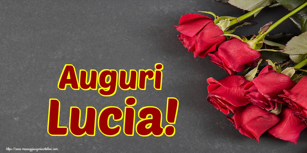 Auguri Lucia!