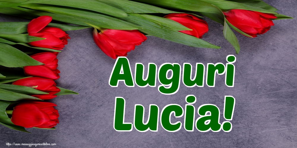 Auguri Lucia!