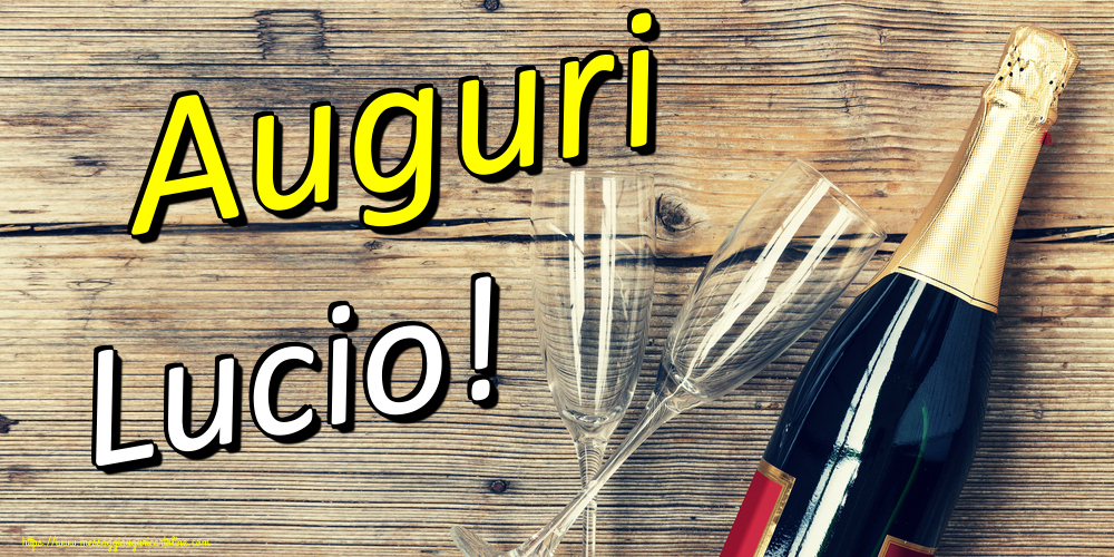 Auguri Lucio!