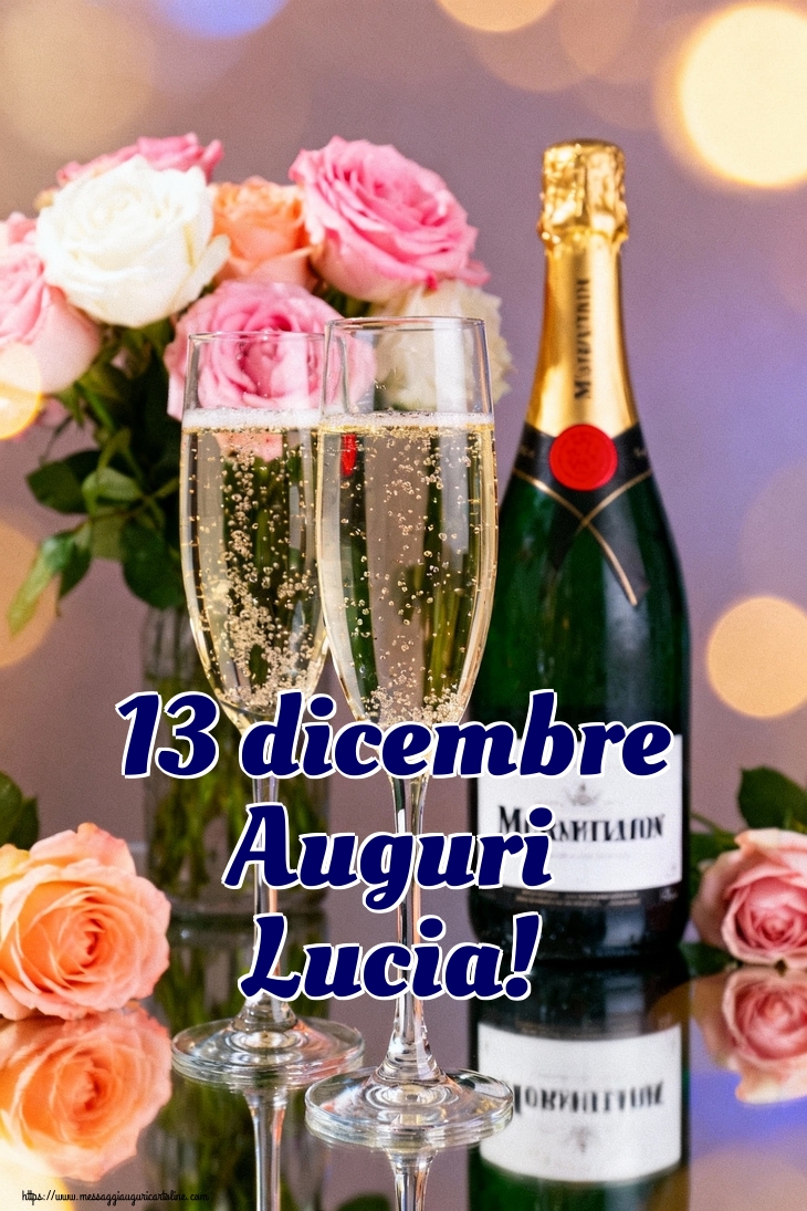 13 dicembre Auguri Lucia!