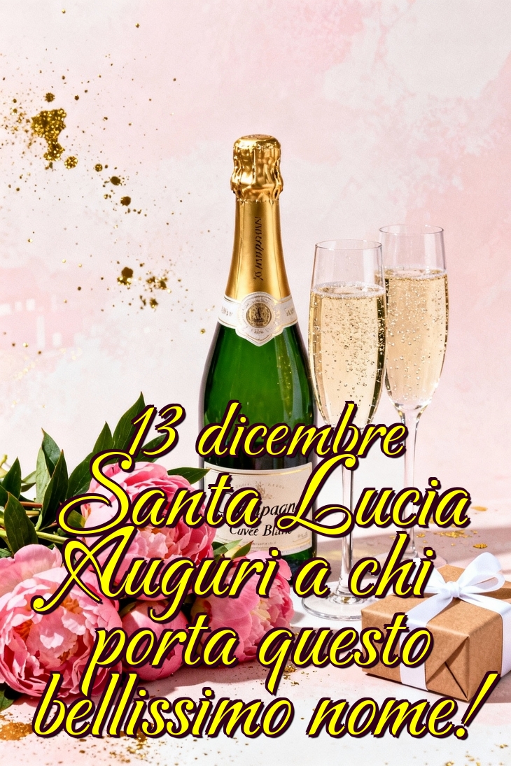 13 dicembre Santa Lucia Auguri a chi porta questo bellissimo nome!