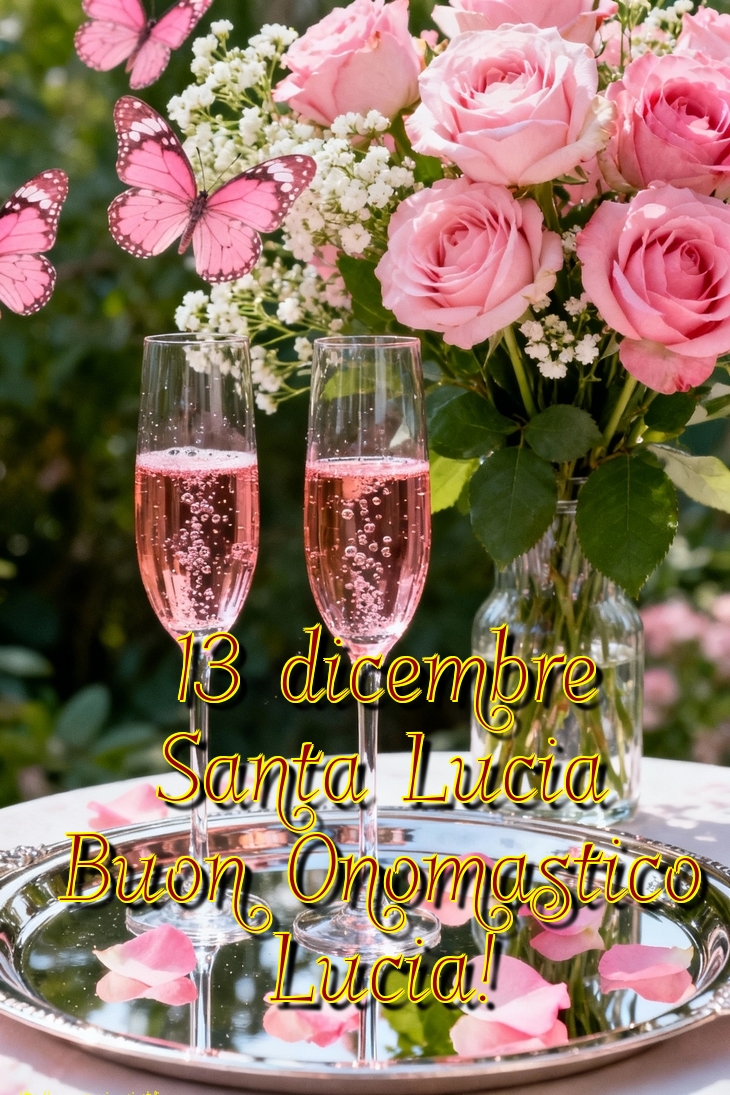 13 dicembre Santa Lucia Buon Onomastico Lucia!