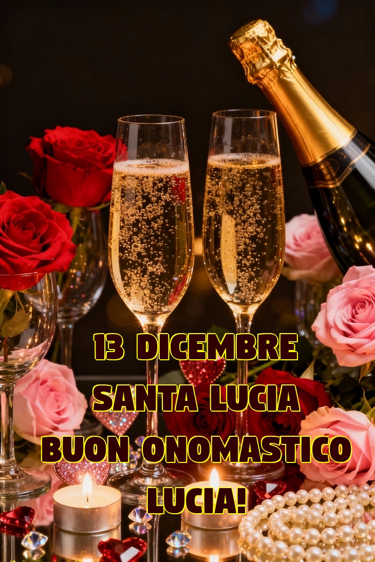 13 dicembre Santa Lucia Buon Onomastico Lucia!