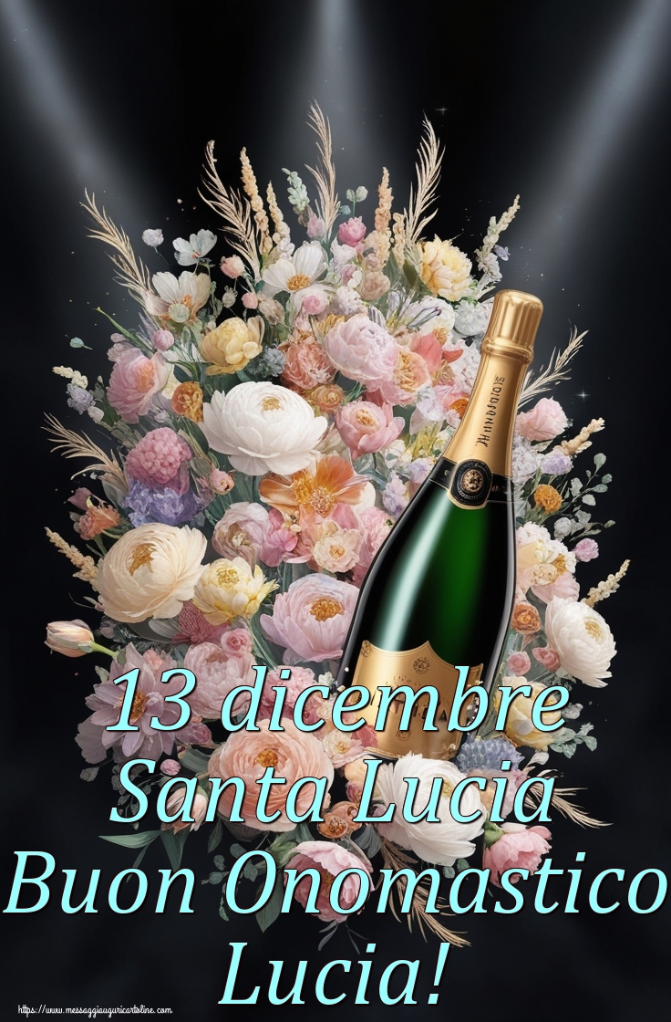 13 dicembre Santa Lucia Buon Onomastico Lucia!