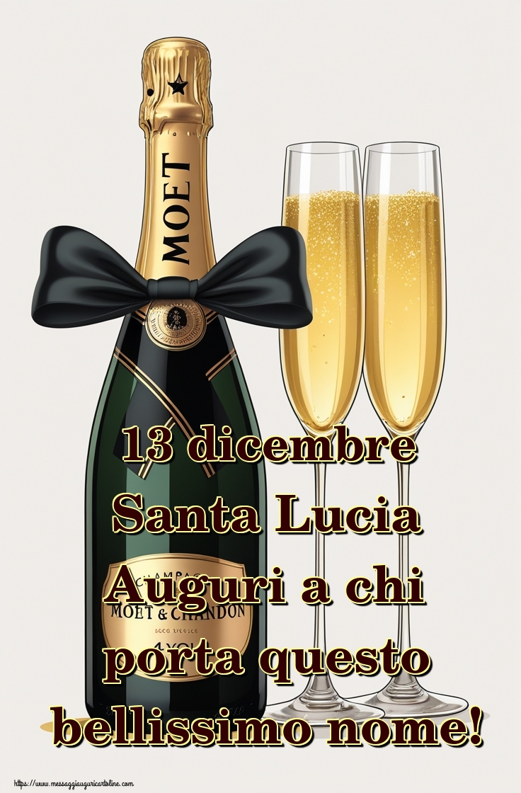 13 dicembre Santa Lucia Auguri a chi porta questo bellissimo nome!