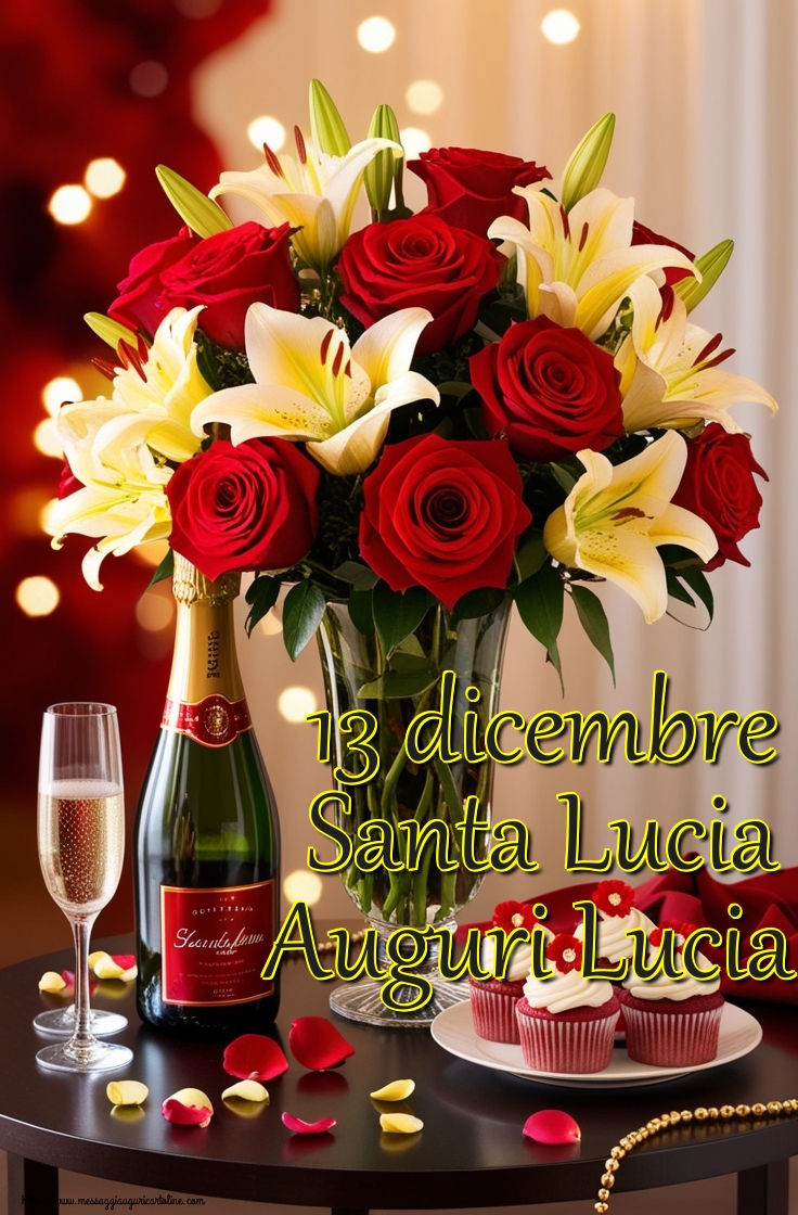 13 dicembre Santa Lucia Auguri Lucia!