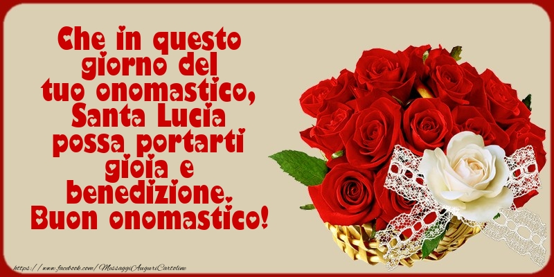 Buon onomastico di Santa Lucia!
