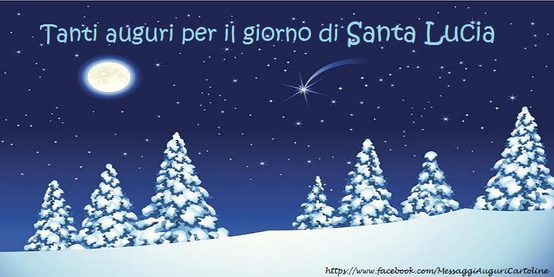 tanti auguri per il giorno di Santa Lucia