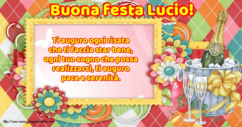 Buona festa Lucio!