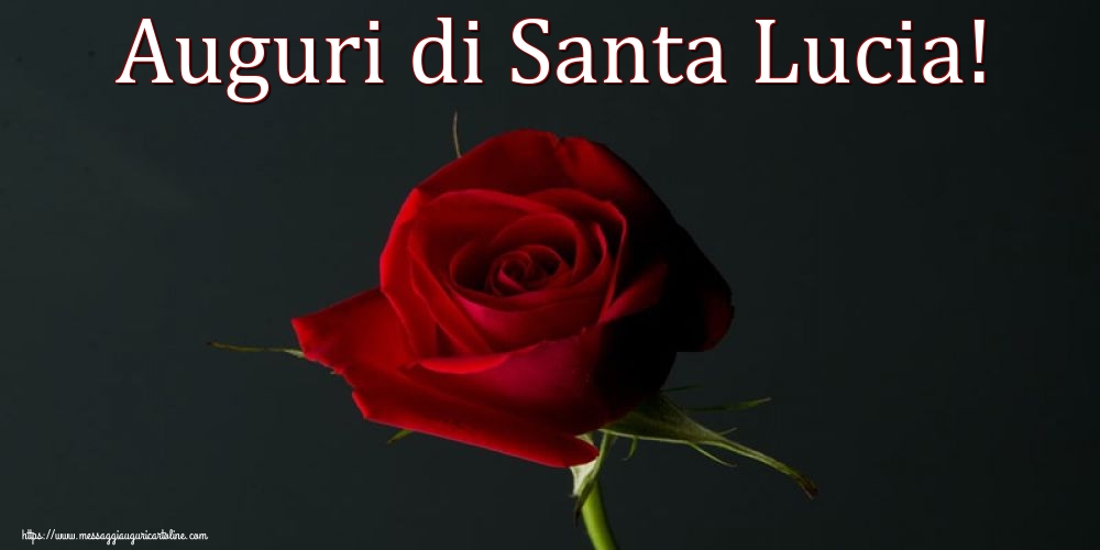 Auguri di Santa Lucia!