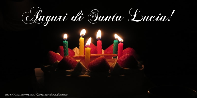 Auguri di Santa Lucia!