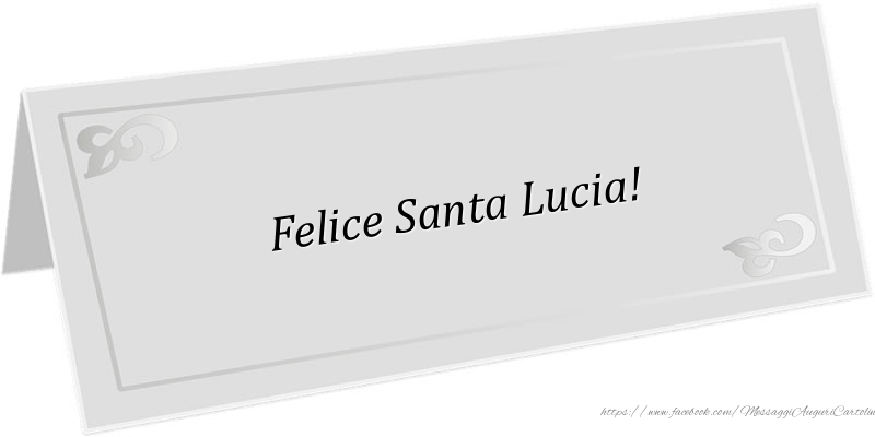 Felice Santa Lucia!