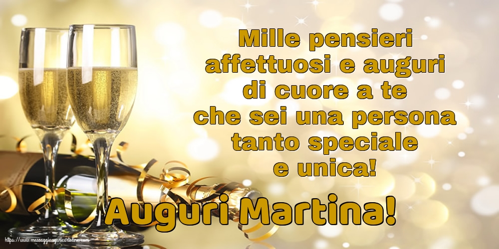 Santa Martina Auguri Martina!