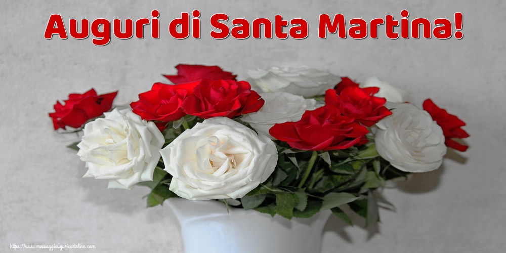Cartoline di Santa Martina - Auguri di Santa Martina! - messaggiauguricartoline.com