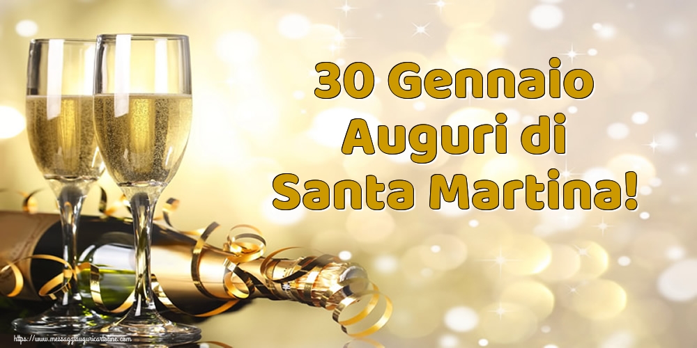 Santa Martina 30 Gennaio Auguri di Santa Martina!