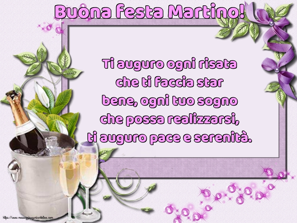 Buona festa Martino!