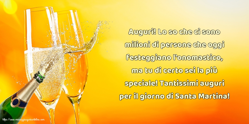 Santa Martina Tantissimi auguri per il giorno di Santa Martina!