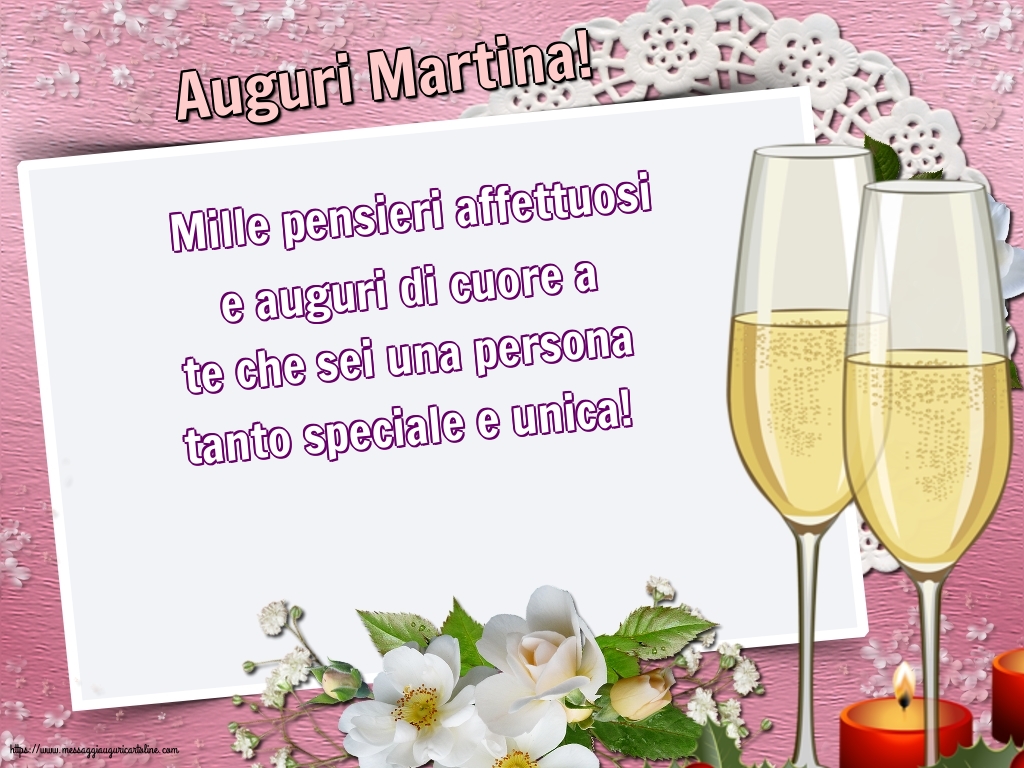Auguri Martina!