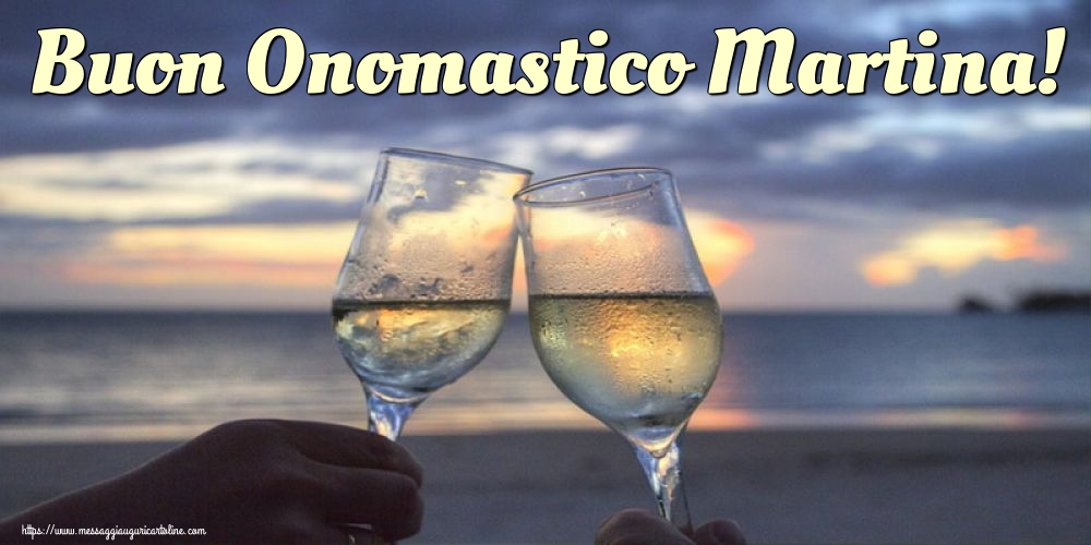 Cartoline di Santa Martina - Buon Onomastico Martina! - messaggiauguricartoline.com