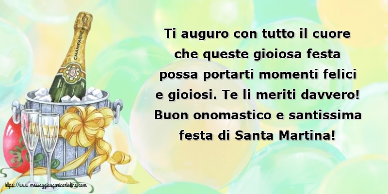 Santa Martina Buon onomastico e santissima festa di Santa Martina!