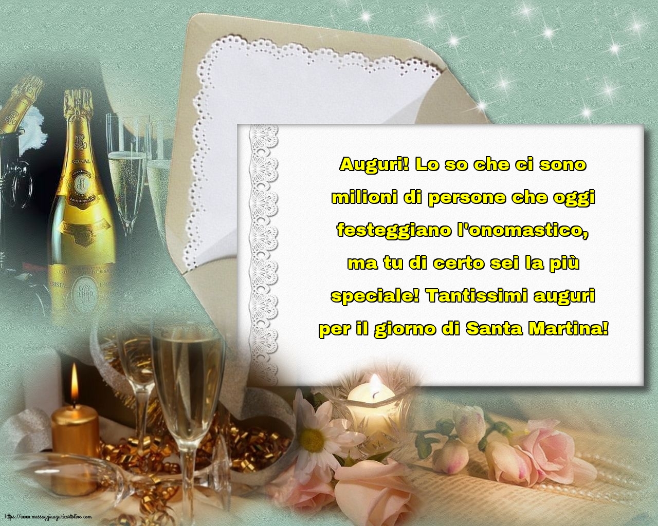 Tantissimi auguri per il giorno di Santa Martina!