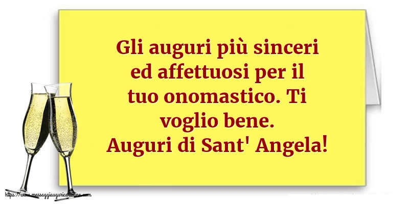 Sant' Angela Auguri di Sant' Angela!
