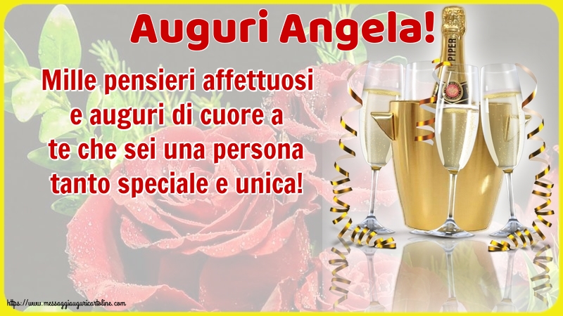 Auguri Angela!